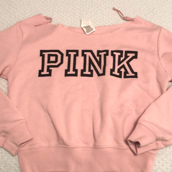 PINK Victoria's Secret Tops - Off the shoulder pink